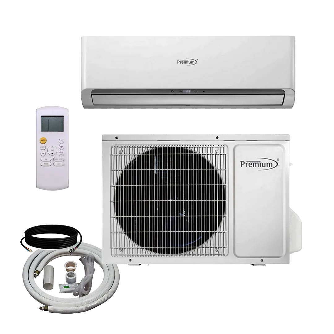 Premium 12,000 BTU Air Conditioner Mini Split 17 SEER Inverter AC Ductless Only Cold 220V PIA121720MX