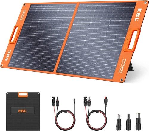 EBL energy panel operating power (W) 100W solar panel operating voltage 20v solar panel operating current 5A solar panel open circuit voltage 22.68V solar panel short circuit current 5.25A DYZDB0001AE