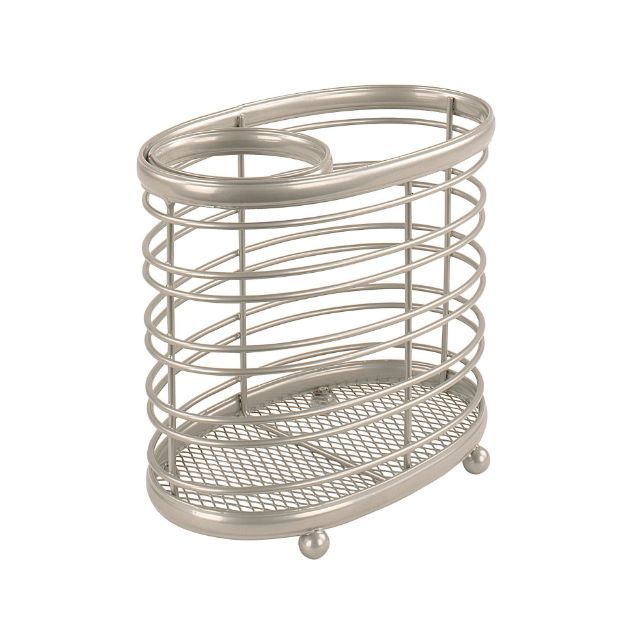 SPECTRUM – Organizador Ashley para cabello y accesorios SNPC 20777 – Satin Nickel