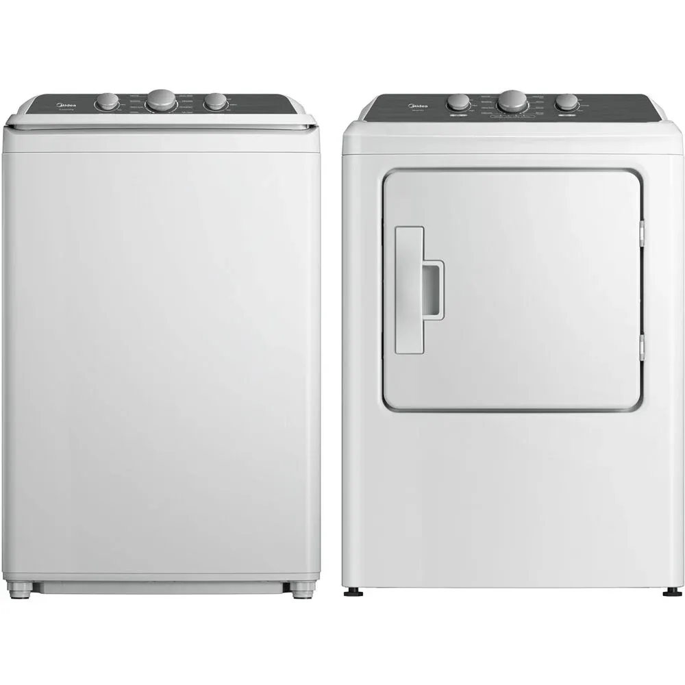 MIDEA – Washer and Dryer Combo – White