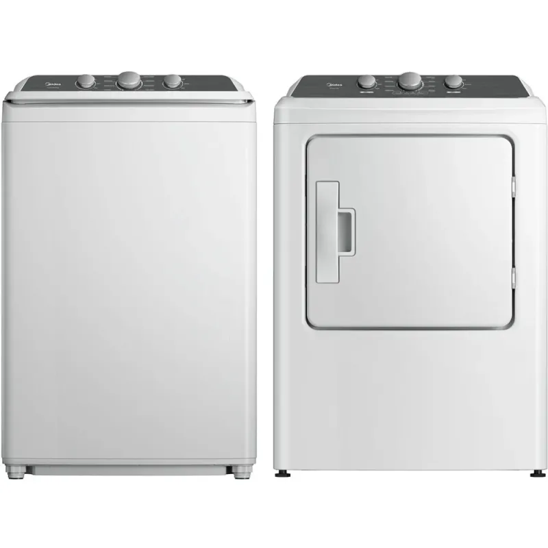MIDEA – Washer and Dryer Combo – White