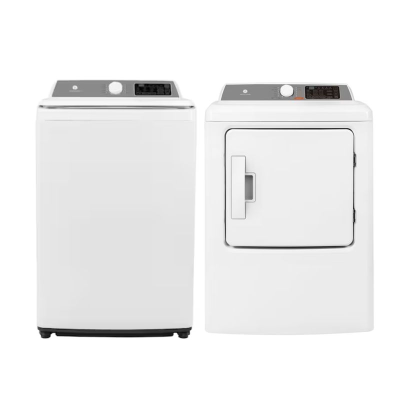 ARCTIC WIND – 3.7 cu ft Top-Load Washer with Agitator + 7.0 cu ft Electric Dryer – White