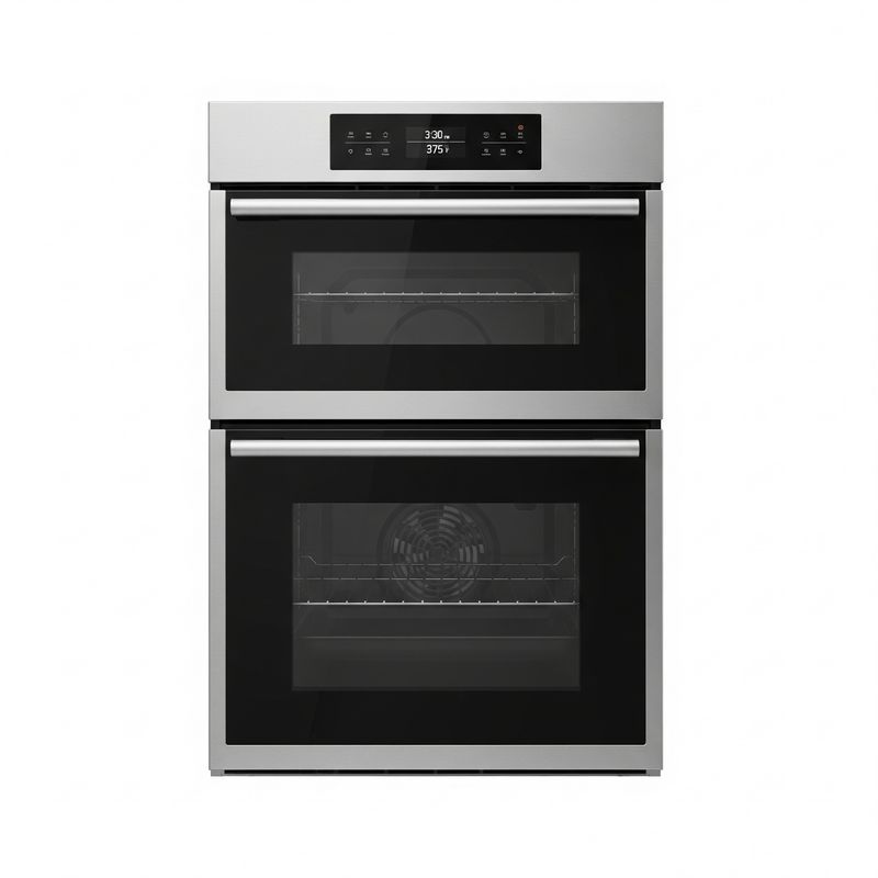 Double electric wall oven