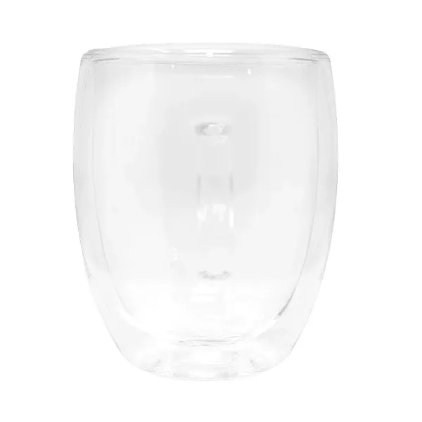 Bene Casa 2pc Double Wall Glass Mug Set, 350ml, 12 BC-99745