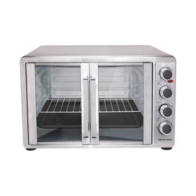 Bene Casa 45L French Door Convection Oven With Rotisserie - Stainless Steel BC-99705