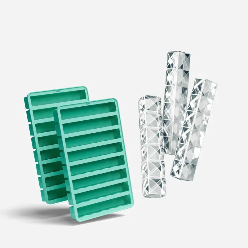 ZOKU – Prism Bottle Ice Molds Set/2