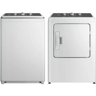 MIDEA – Washer and Dryer Combo – White
