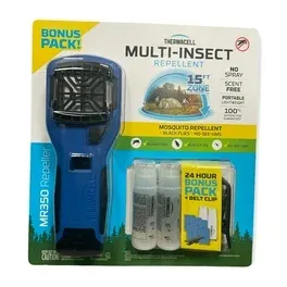 THERMACELL – Portable Mosquito & Multi-Insect Repeller – Black