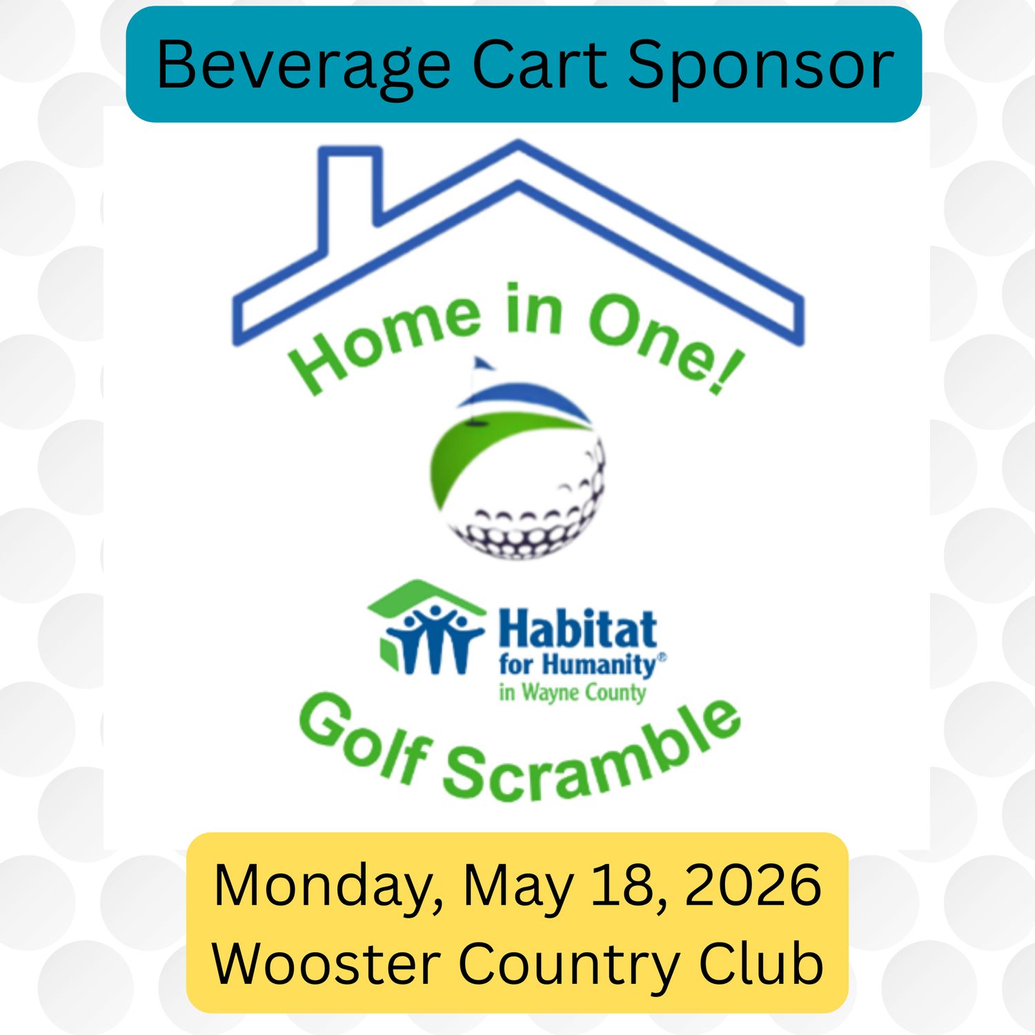 Beverage Cart Sponsor