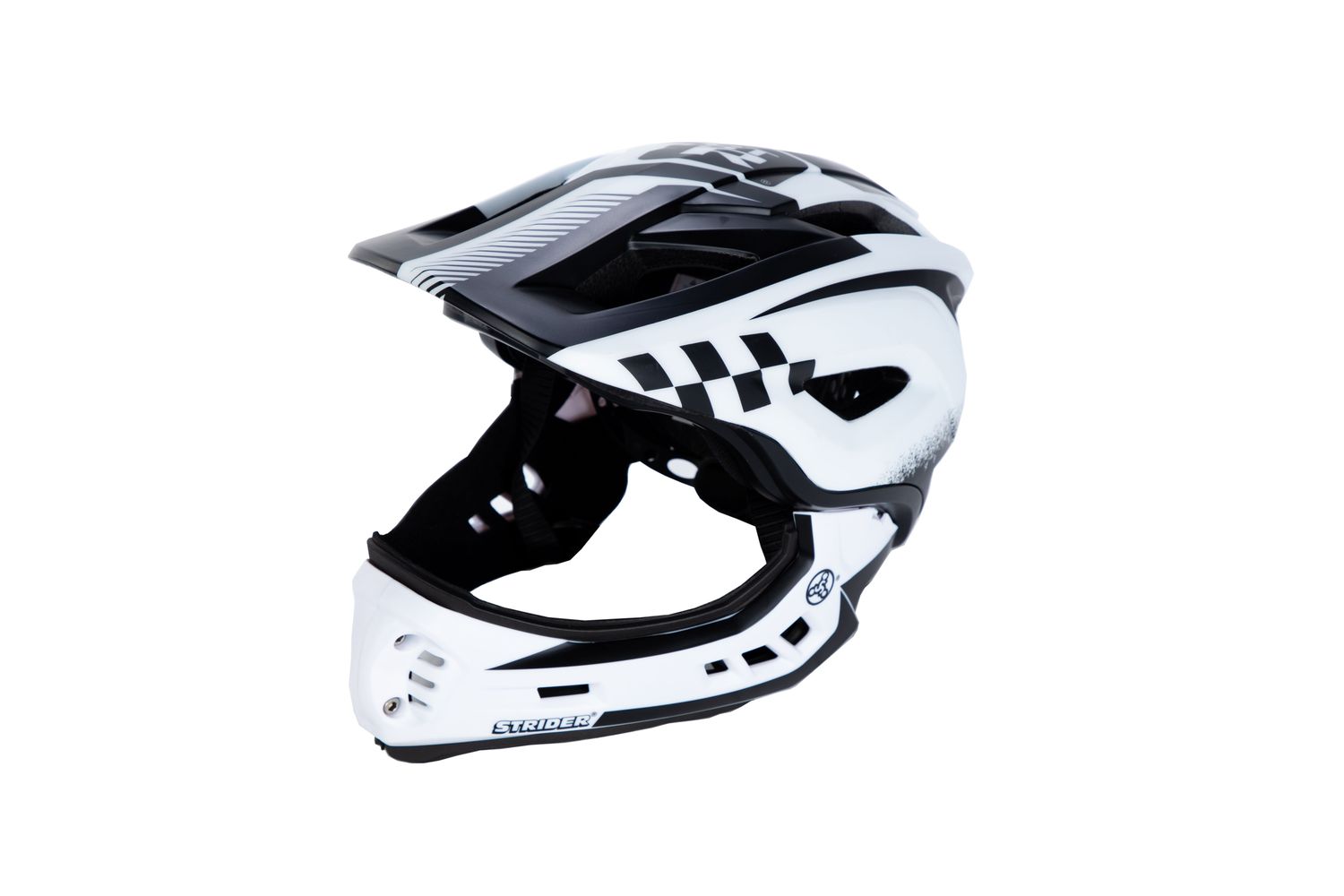 Strider Helmet Full Face White MD