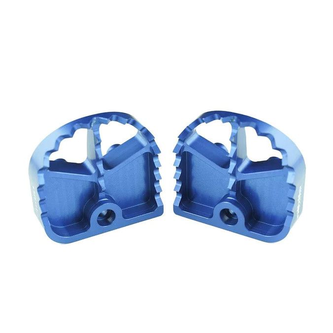 Nihilo Stacyc Billet Footpegs 12/16 - Blue
