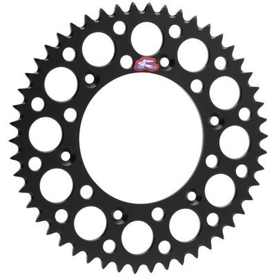 Renthal Rear Sprocket Black 49T - KX450F 06-23 / KX250F 04-23