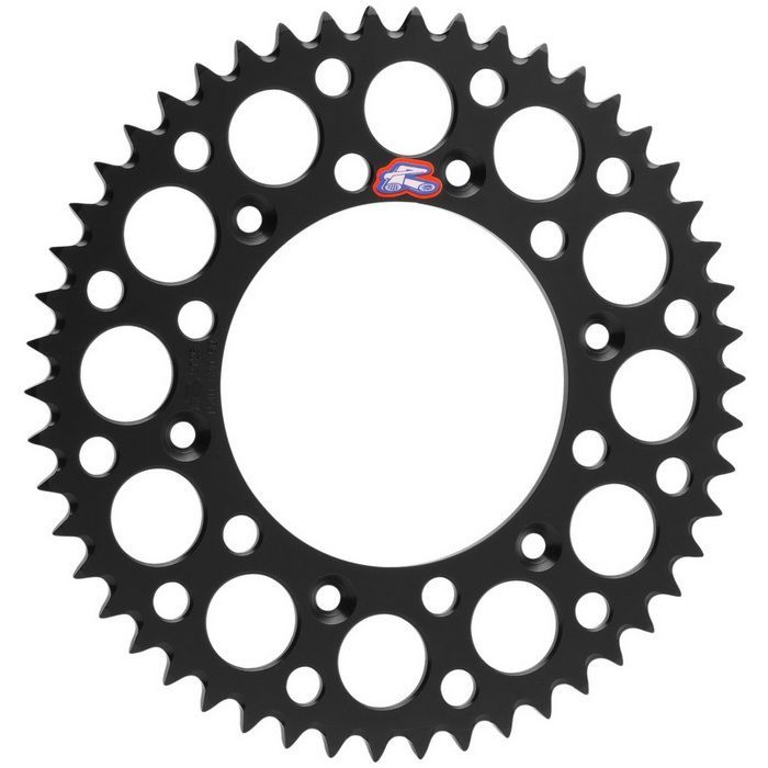 Renthal Rear Sprocket Black 49T - KX450F 06-23 / KX250F 04-23
