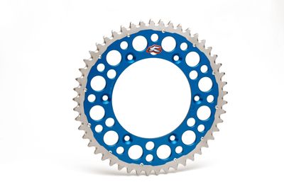 Renthal Rear Sprocket Twinring Blue 49T - YZ450F 03-23 / YZ250F 01-23