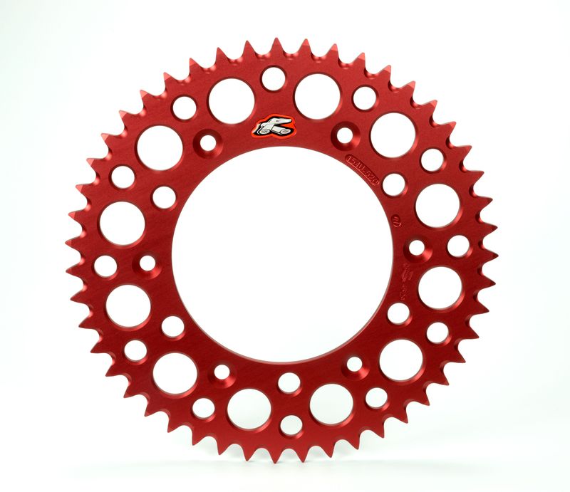 Renthal Rear Sprocket Red 49T - CRF450 02-23 / CRF250 04-23