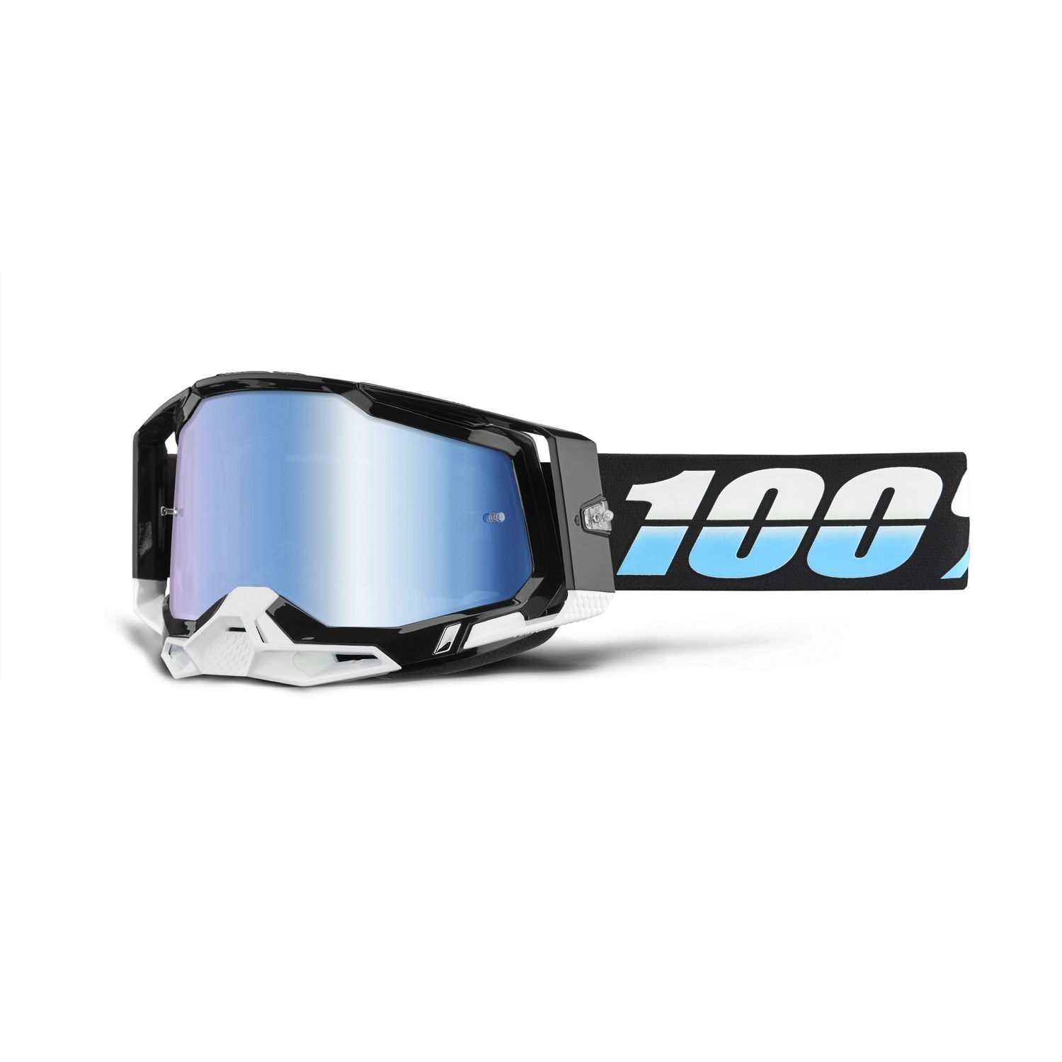 100% Goggle Racecraft 2 Guerlin - Mirror Blue Lens