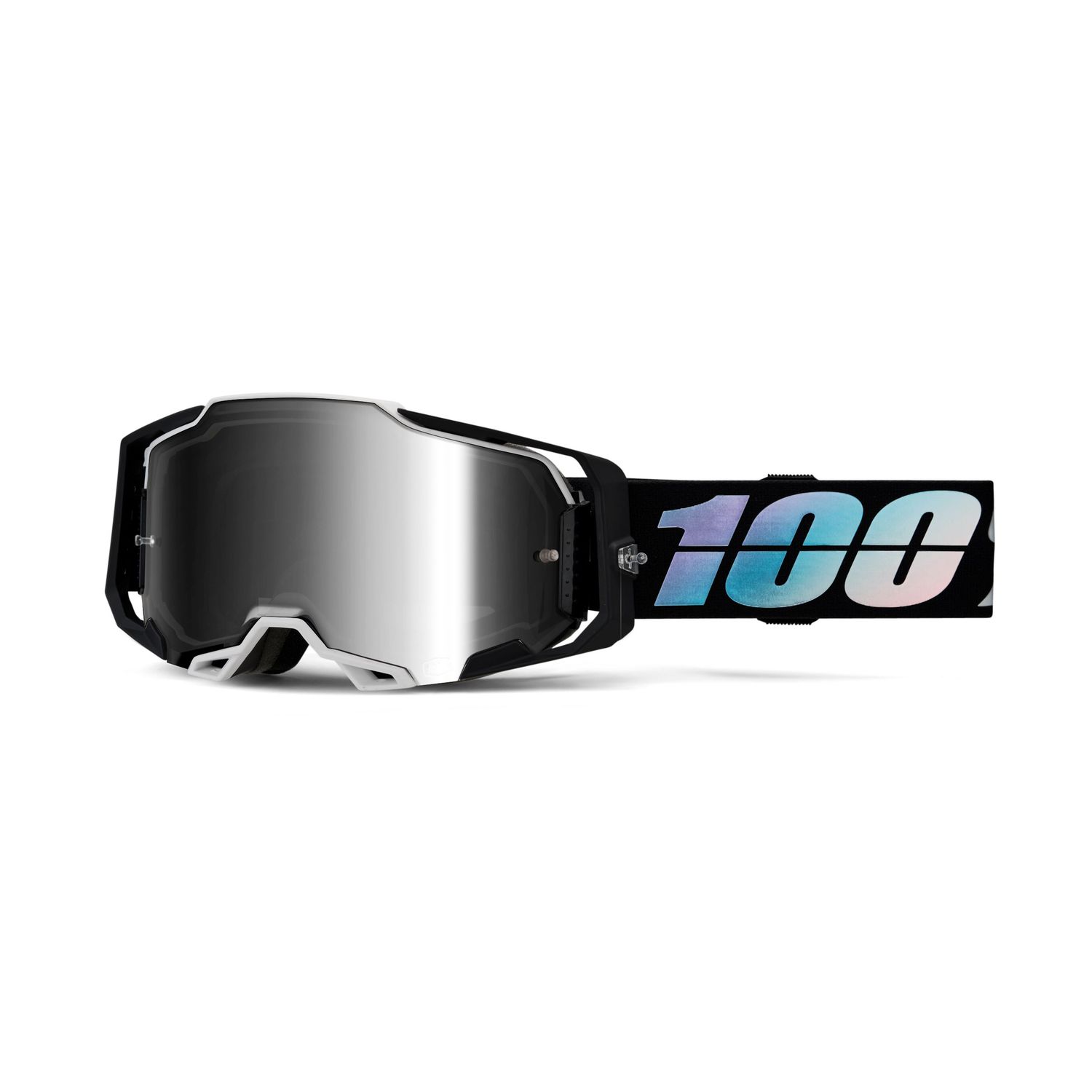 100% Goggle Armega Krisp - Mirror Silver Lens