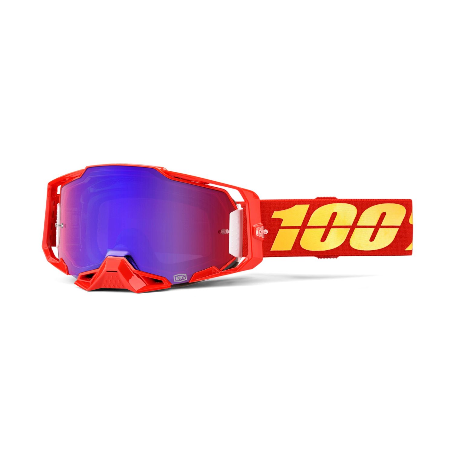 100% Goggle Armega Nuketown - Mirror Red/Blue Lens
