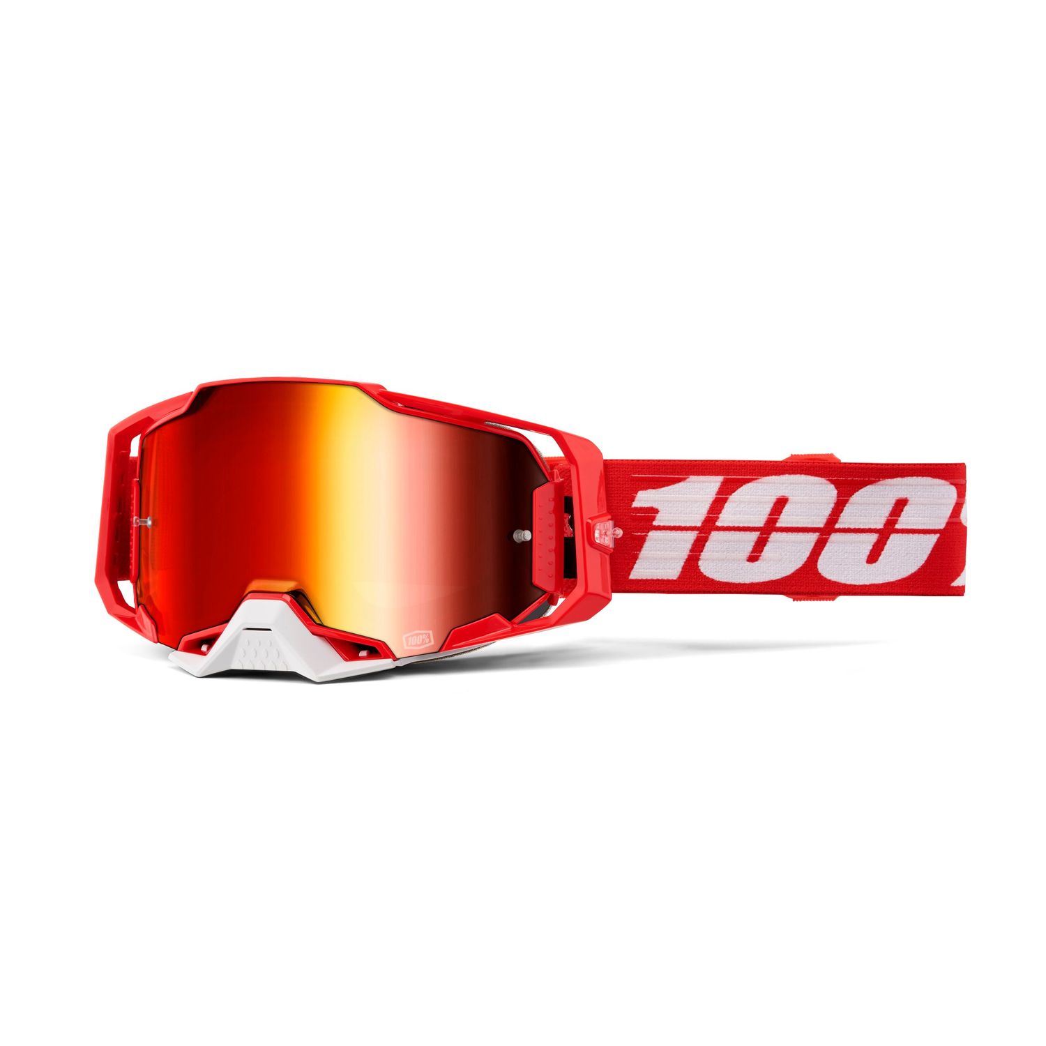 100% Goggle Armega C-Bad - Mirror Red Lens