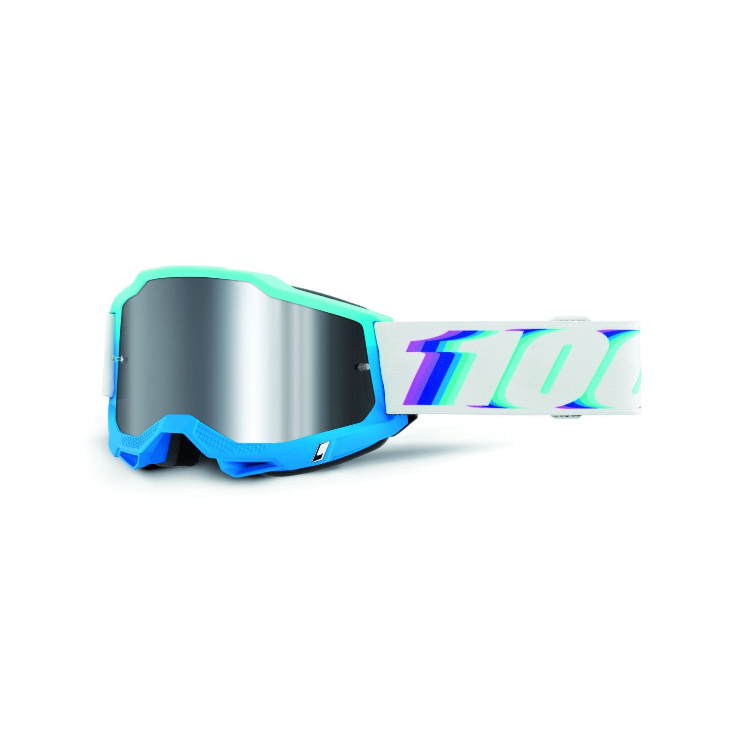 100% Goggle Accuri 2 Stamino - Mirror Silver Flash Lens