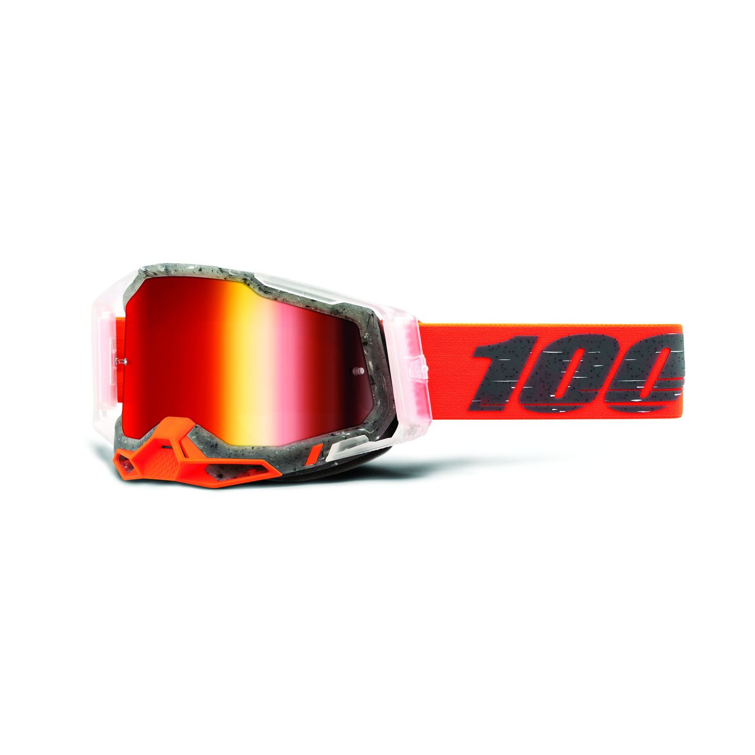 100% Goggle Racecraft 2 - Schrute - Red Mirror