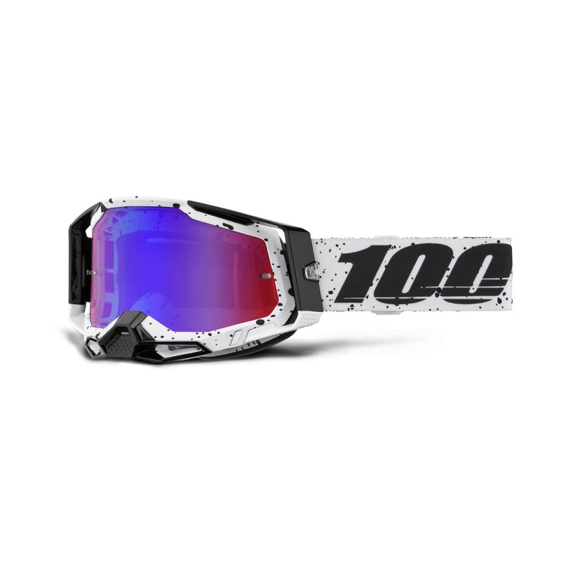 100% Goggle Racecraft 2 - Trinity - Red/Blue Mirror Lens
