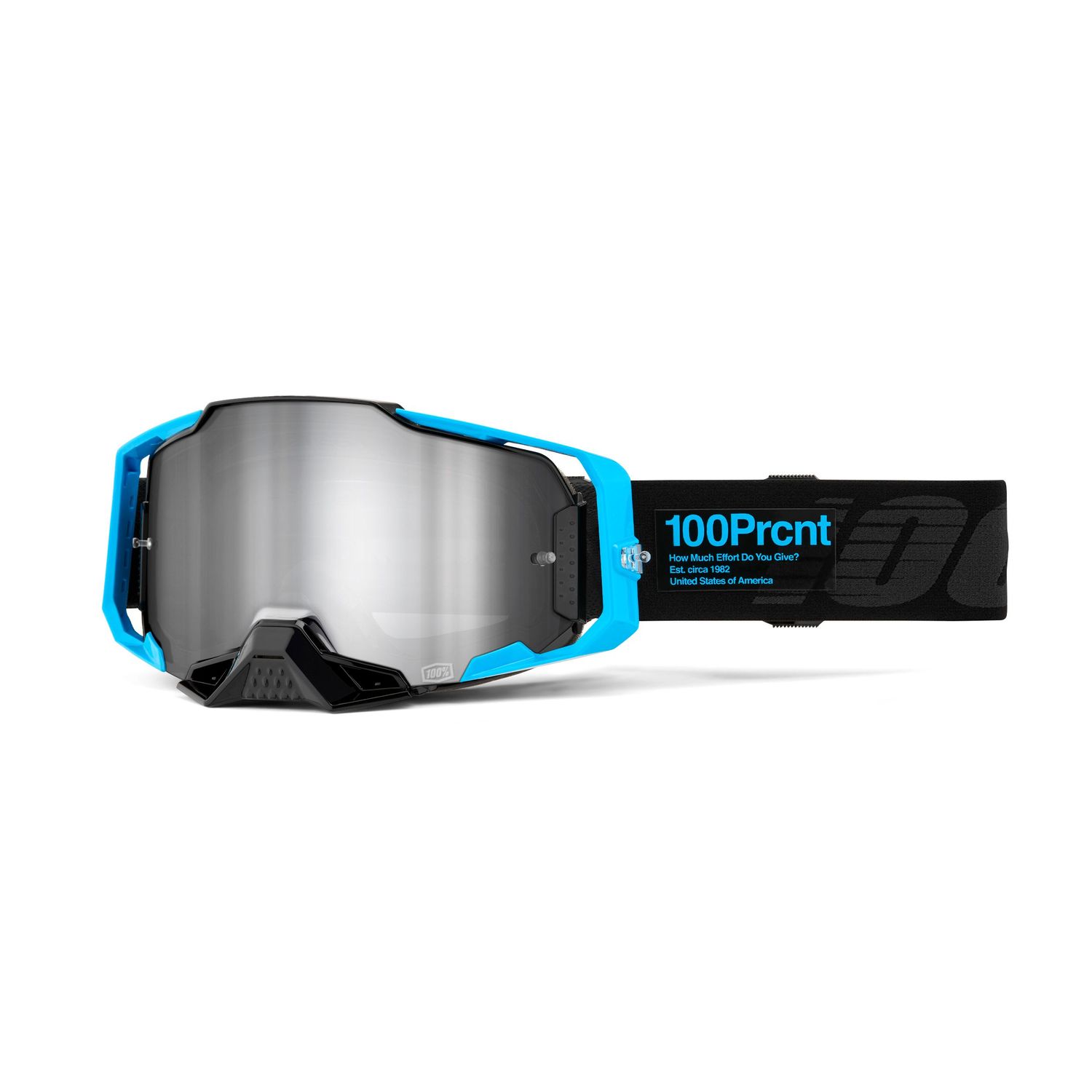 100% Goggle Armega Barely 2 - Mirror Silver Lens