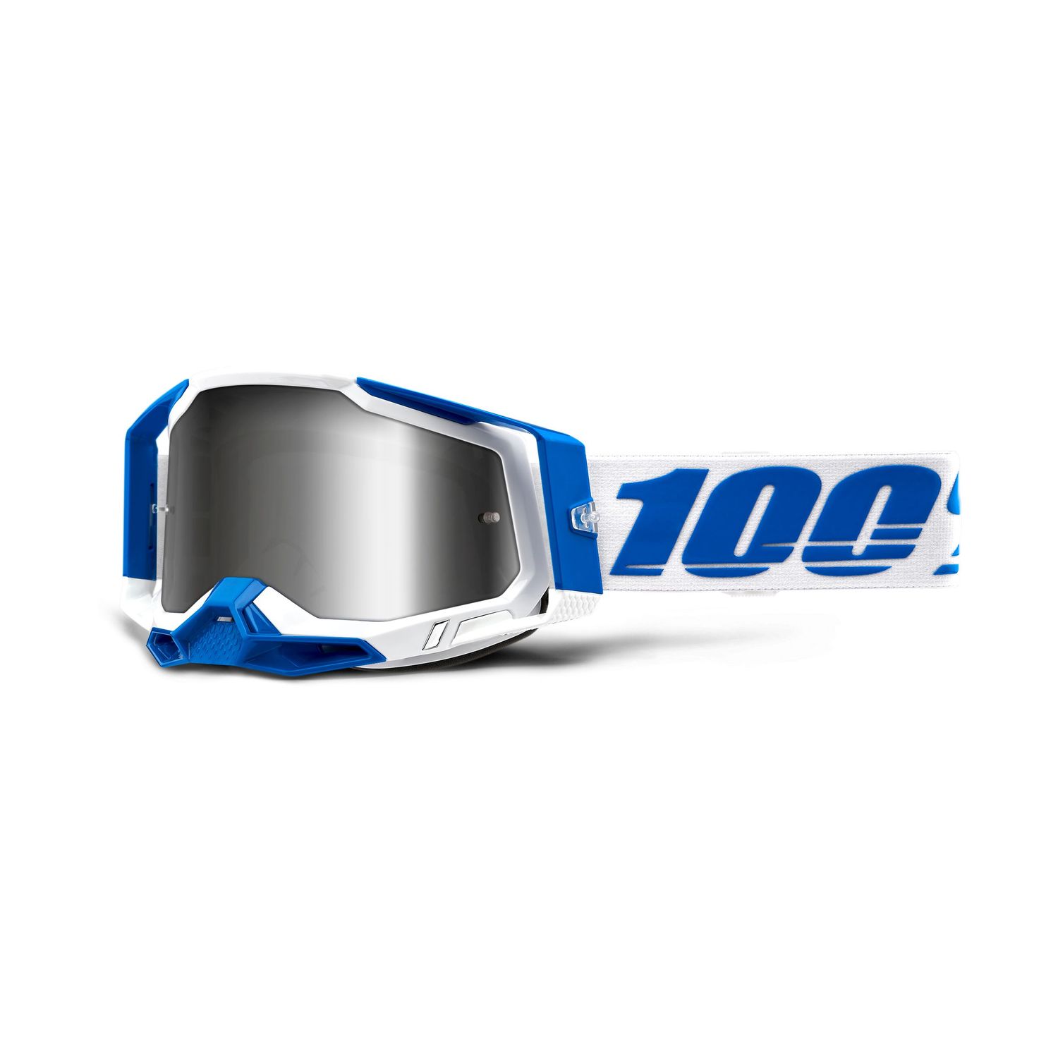 100% Goggle Racecraft 2 Isola - Mirror Silver Flash Lens