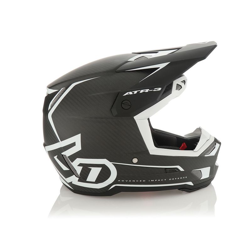 6D Helmet ATR-3 Nova Matte Black/White S