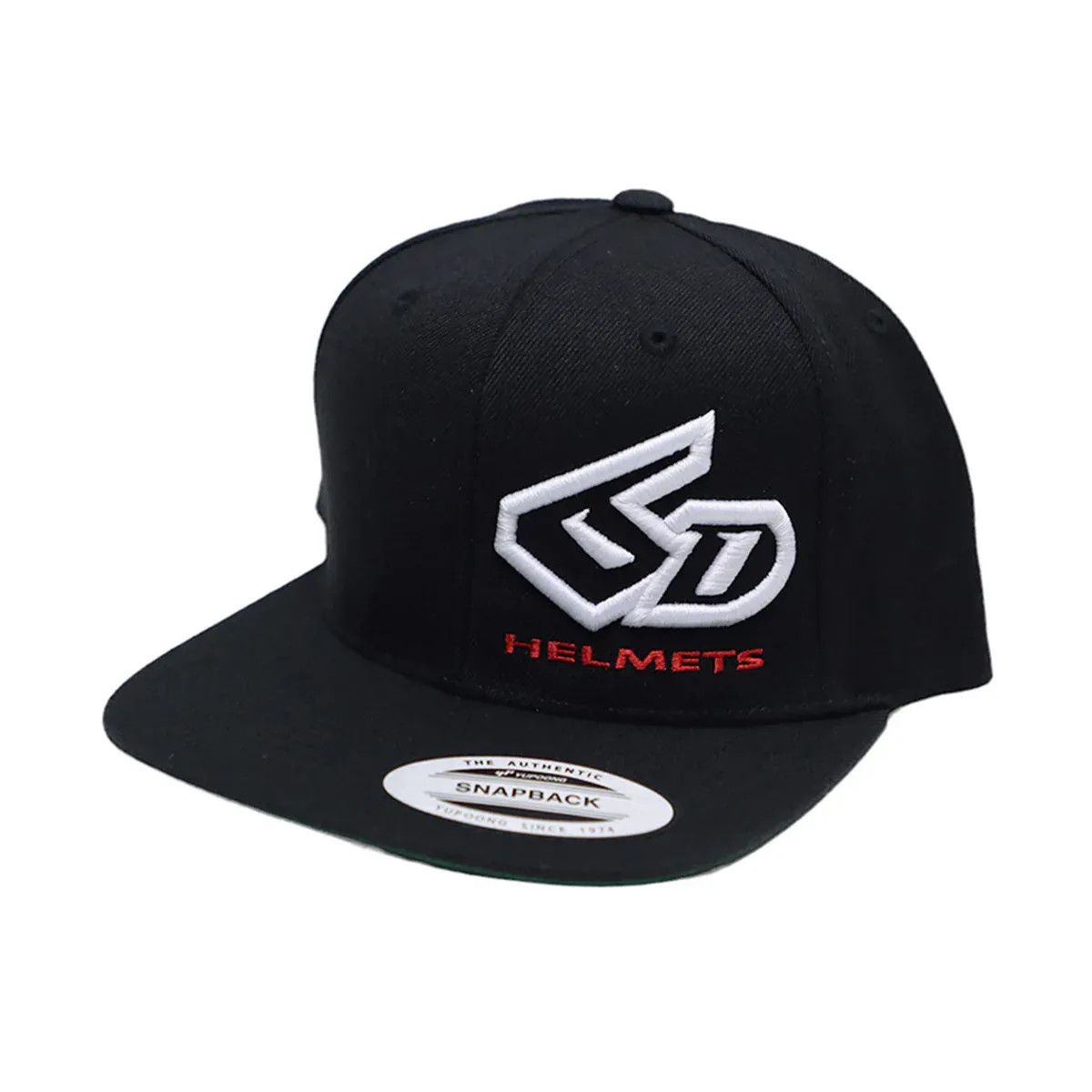6D Hat Logo Classic Snapback Black