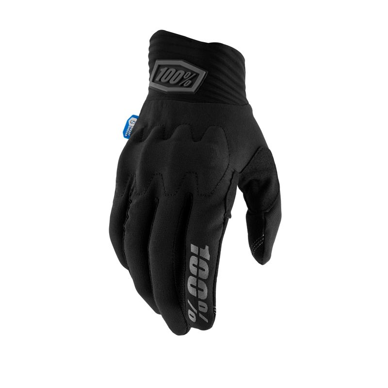 100% Gloves Cognito Smart Shock Black M