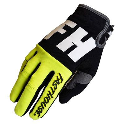 Fasthouse Gloves Speed Style Remnant Gloves Black/High Viz M