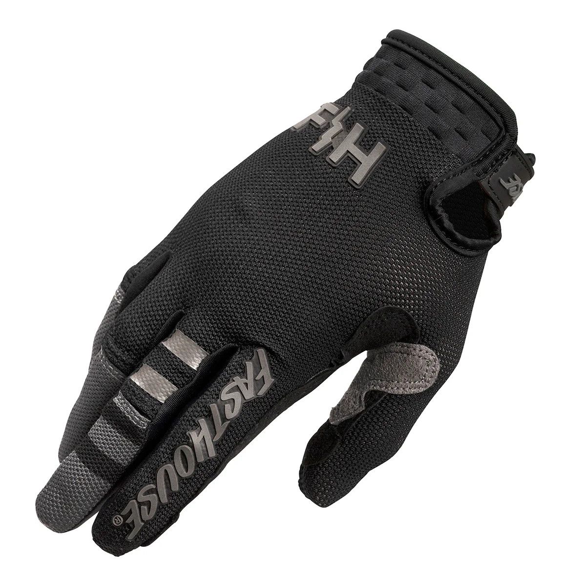 Fasthouse Gloves A/C Elrod Glory , Electric Black 2XL
