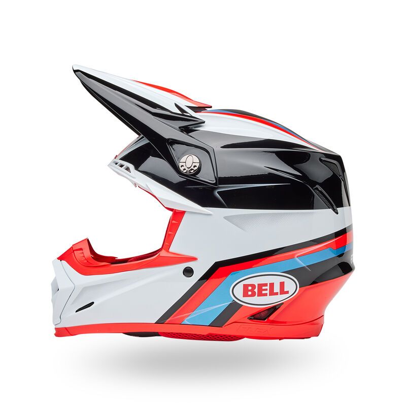 Bell Helmet Moto-9S Flex Merchant Rd/Bk Xl