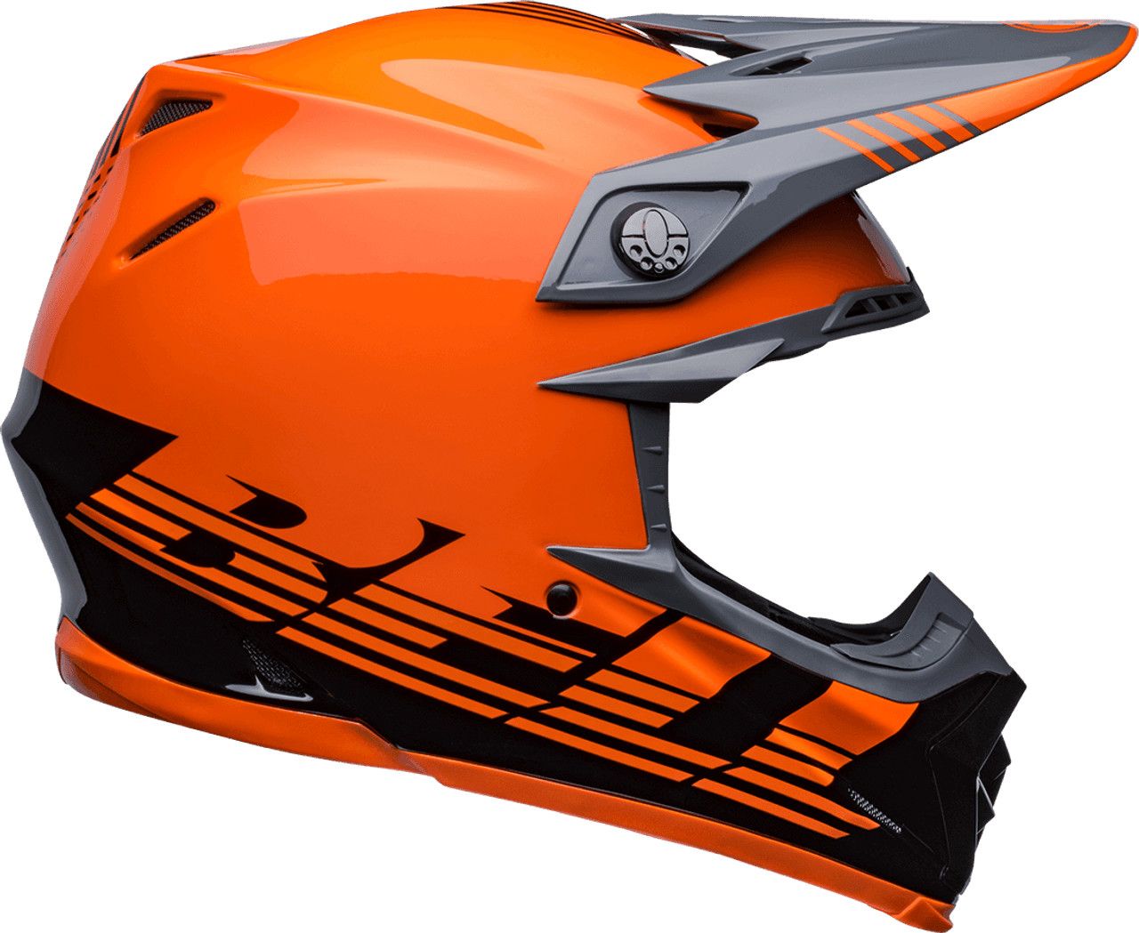 Bell Helmet Moto-9 Mips LouverBlack/Orange S