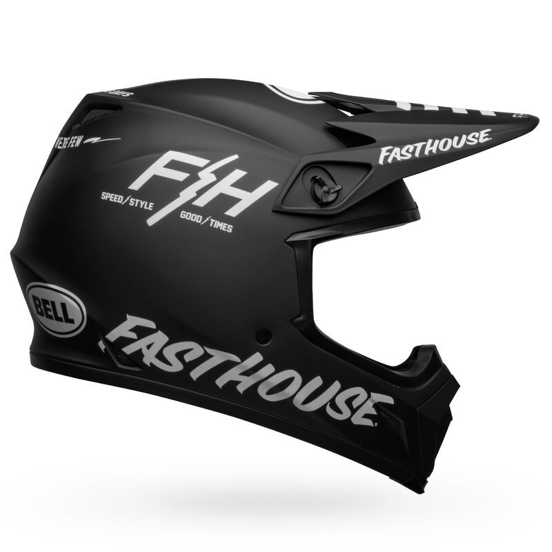 Bell Helmet MX-9 Mips Fasthouse Prospect Mt Bk/Wh M