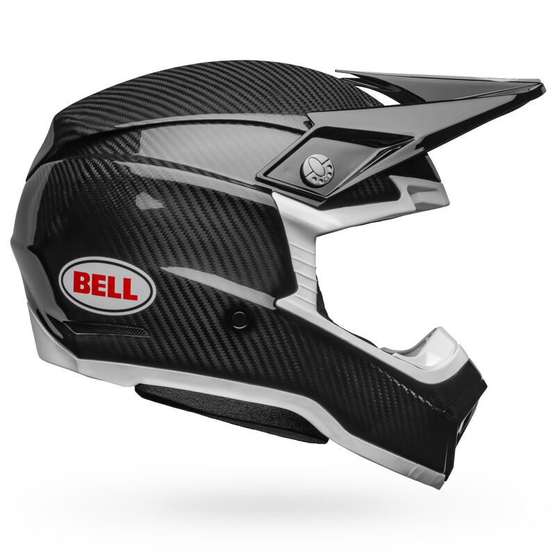 Bell Helmet Moto-10 Sphr Bk/Wh L