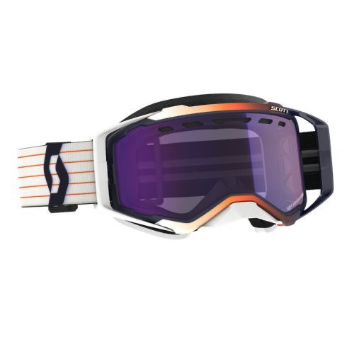 Scott Goggle Snow Prospect Blue/White Blue Chrome Lens