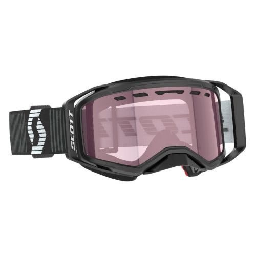 Scott Goggle Snow Prospect 2.0 Black/White Pink Lens