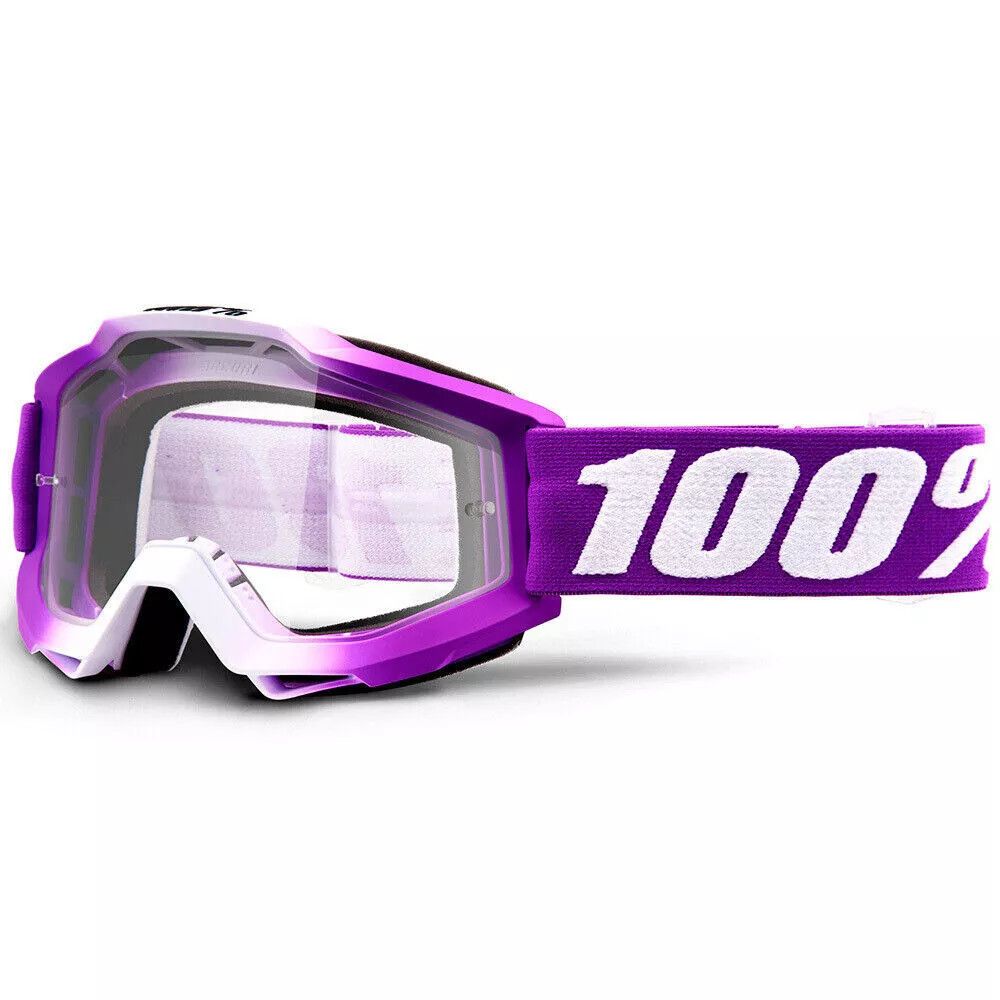 100% Goggle Accuri Framboise, Clear Lens