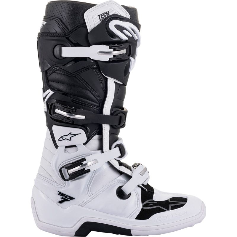 Alpinestars Boots Tech 7 White/Black 10 (Discontinued)