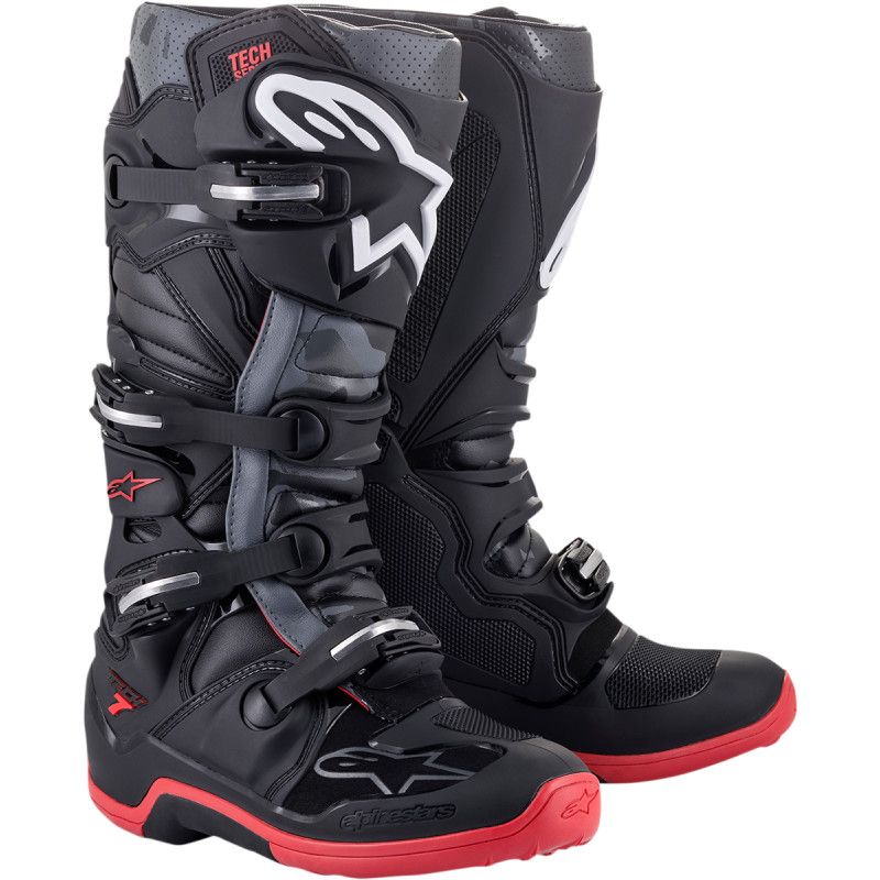 Alpinestars Boots Tech 7 Bk/Gy/Rd 9