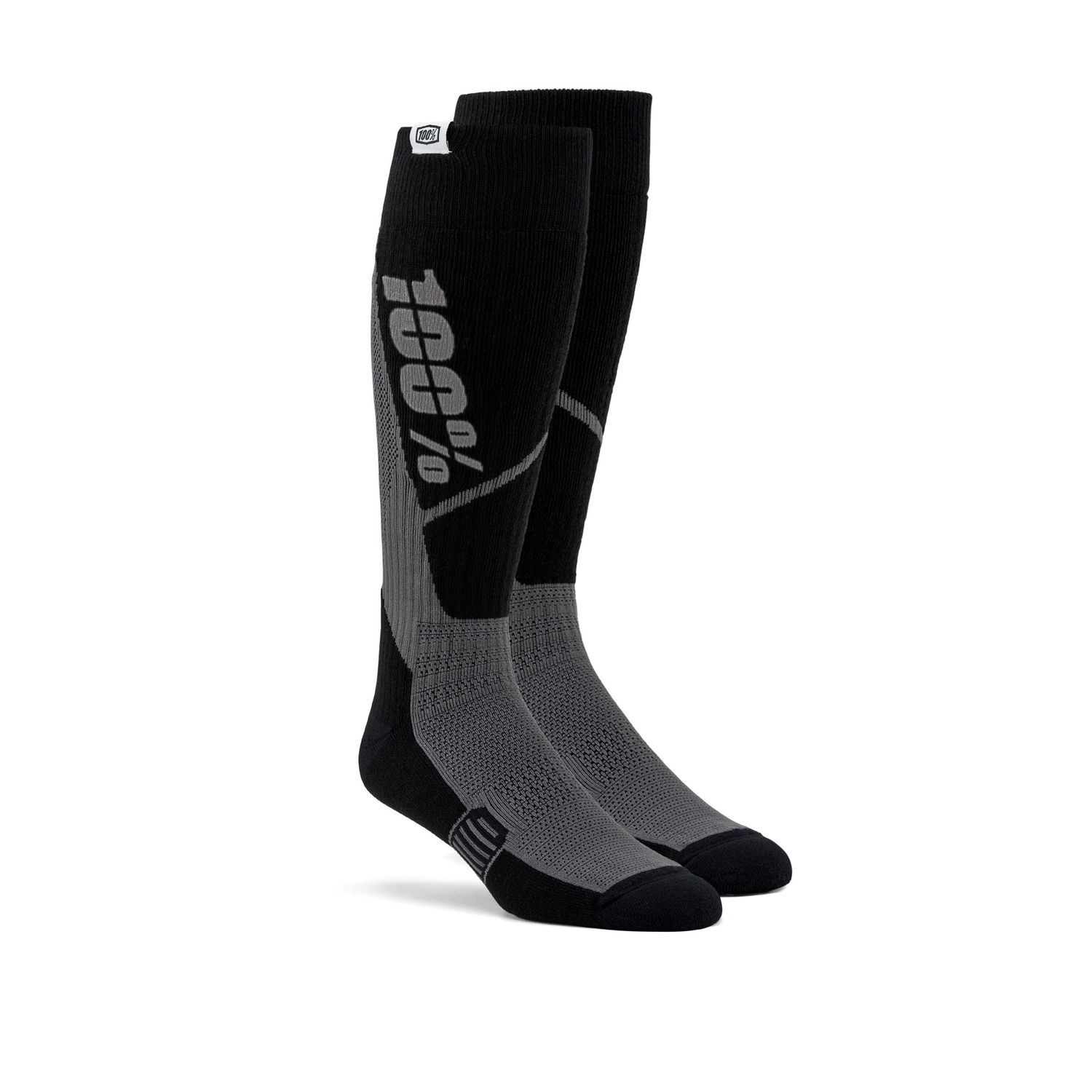 100% Socks Torque Thick Comfort MX Black - S/M