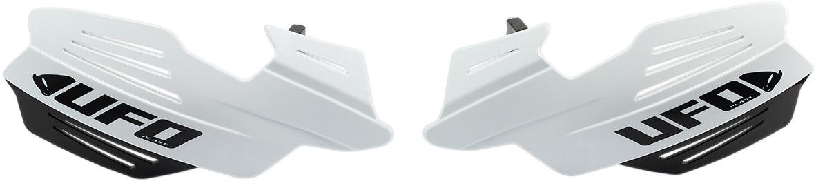  UFO Handguards Vulcan Kit, Color: White/Black