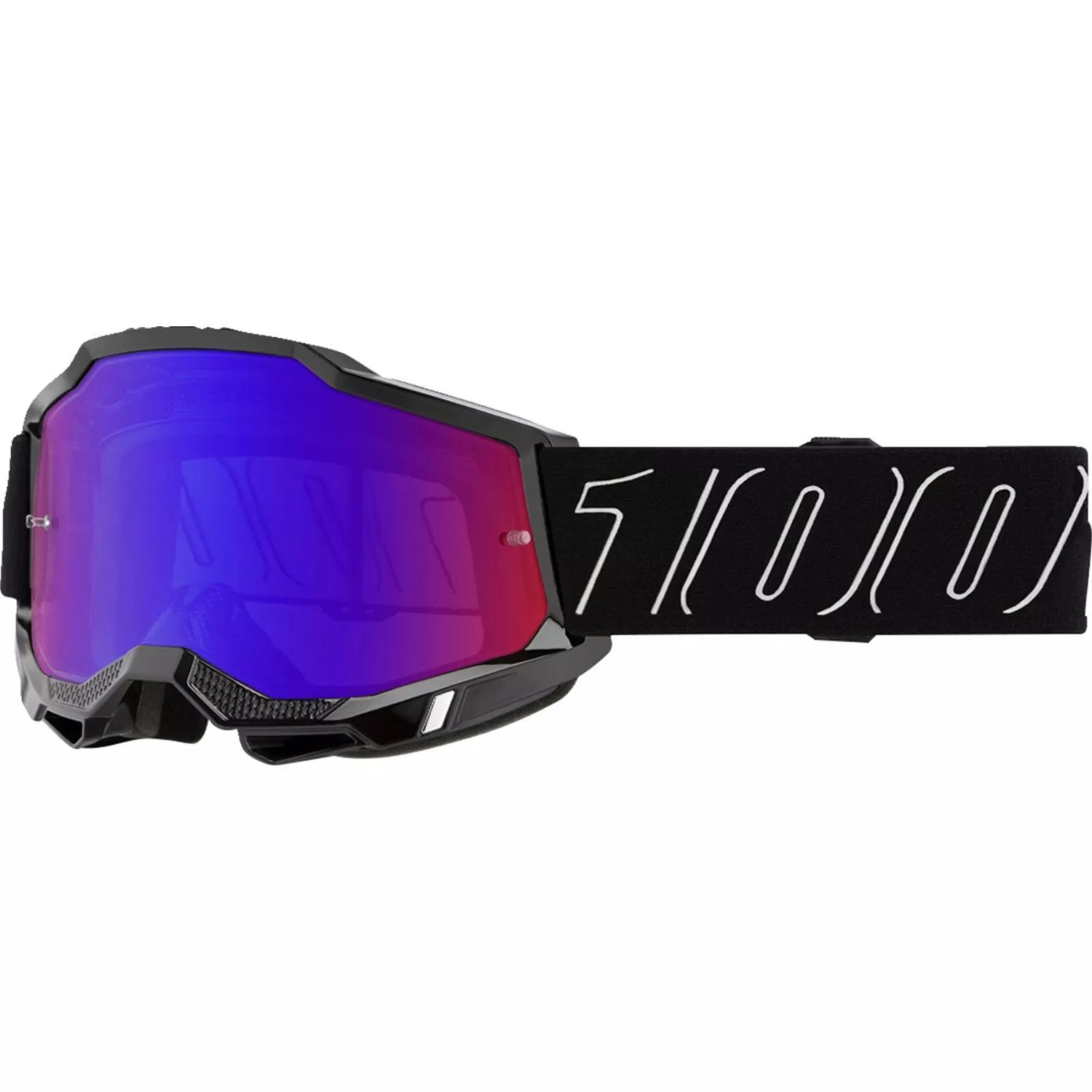 100% Goggle Accuri 2 Blackline Mirror Red/Blue
