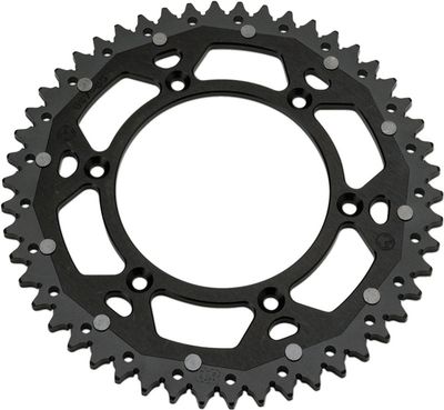 Moose Sprocket Dual MSE 48T Black