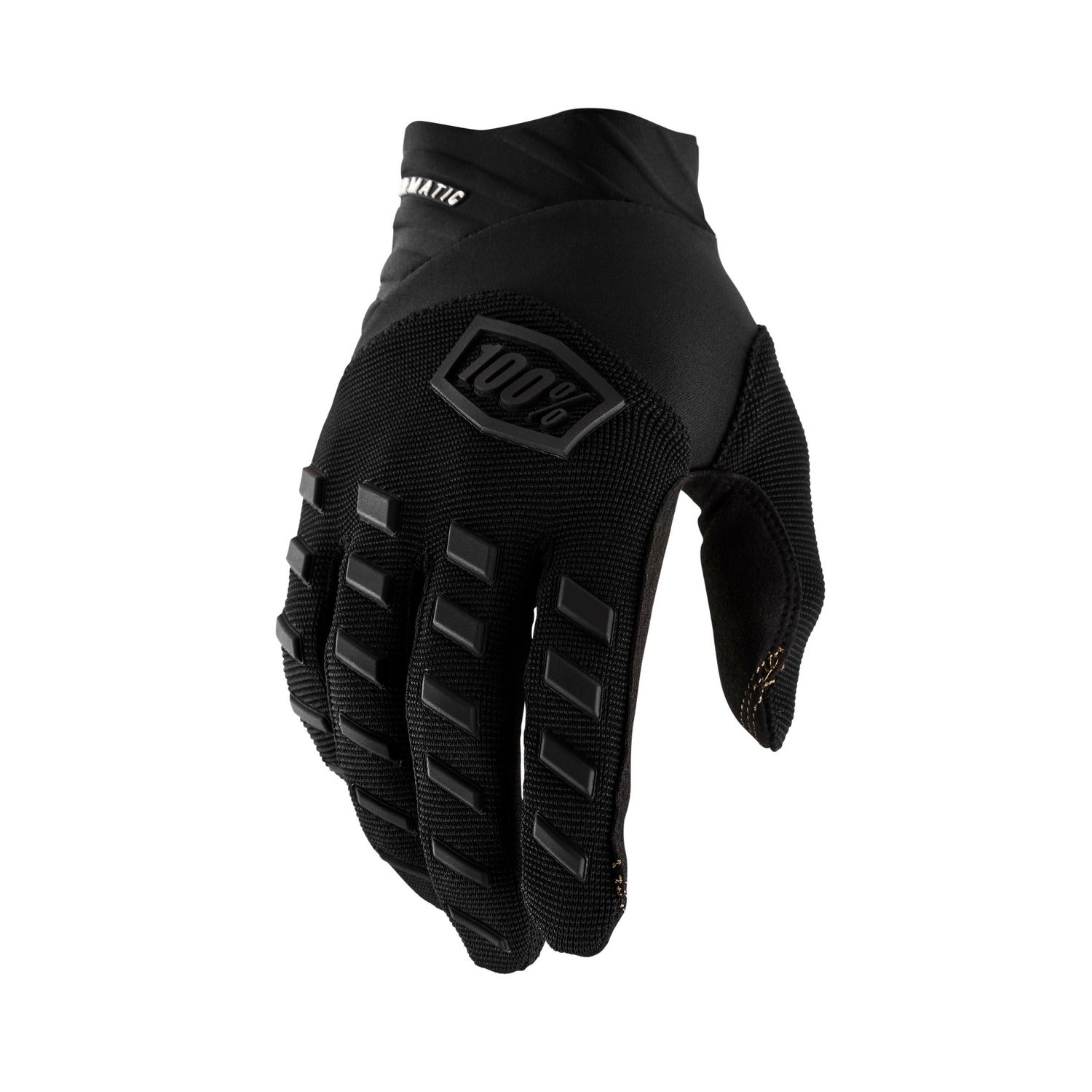 100% Gloves Airmatic Black/Charcoal, Size: 2XL