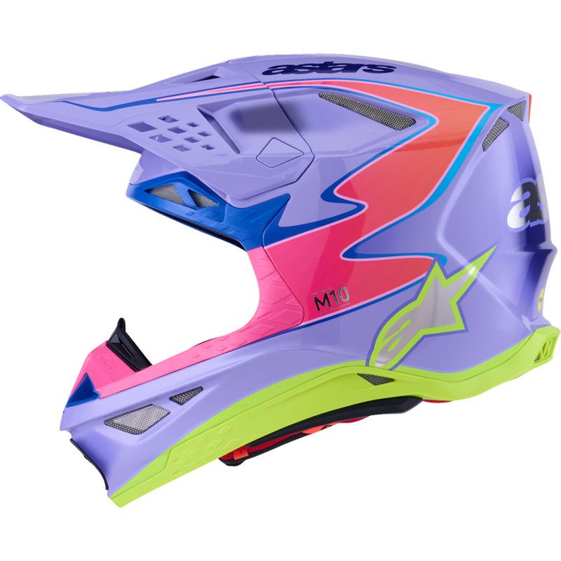 Alpinestars Helmet SM10 Jett Purple/Pink L