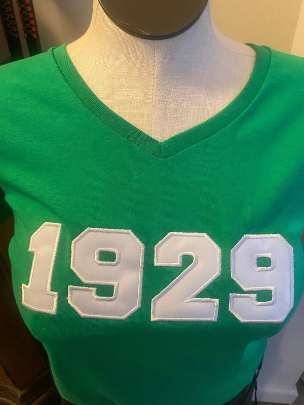 Iota 1929 Embroidered V-neck