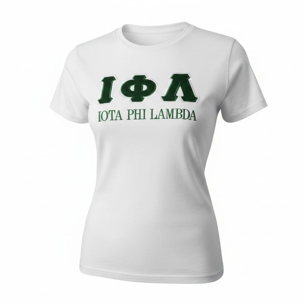 Iota Embroidered T-shirt